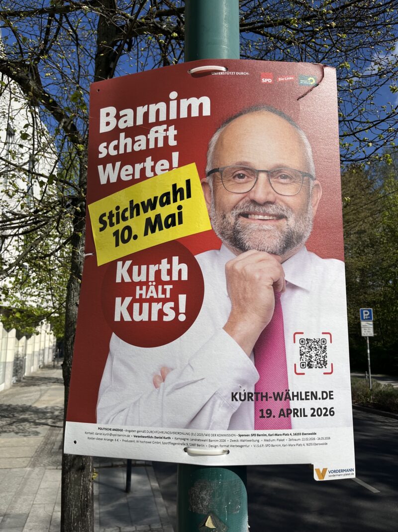 Landratswahl 2026 – Auf zur Stichwahl am 10. Mai!